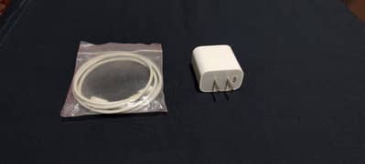 iPhone charger with 20W plug