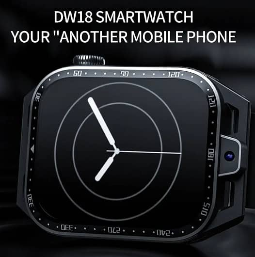 2GB 16GB 1.96" 4G Smart Watch Men Sim Card Slot Dual Camera Phone Watc 2