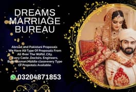 Abroad& Pakistani proposals/Dreams Marriage Bureau/marriage consultant 0