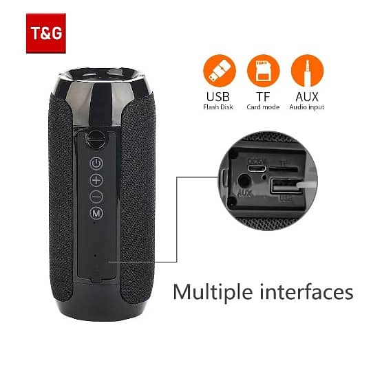 Speaker TG117 Bluetooth Portable Loudspeaker Outdoor TWS Wireless Soun 1