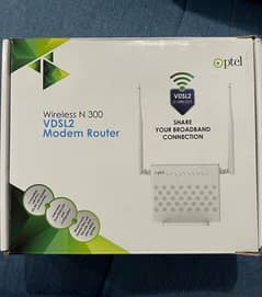 PTCL N300 vdsl 2 modem router 0