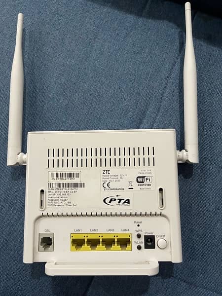 PTCL N300 vdsl 2 modem router 5