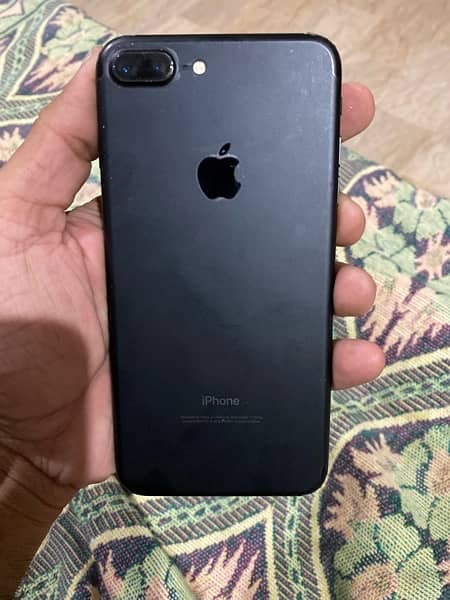 Iphone 7+ 128gb PTA Approved 10/10 matt black 6