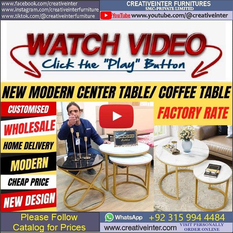 office coffee center table sofa set corner side chair meeting guest 7