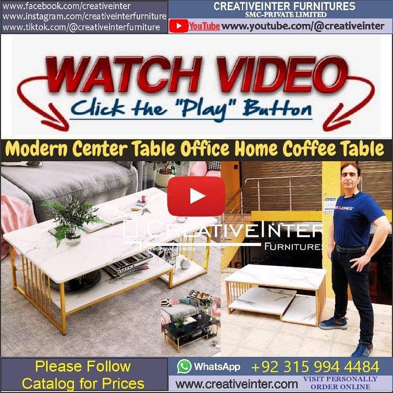 office coffee center table sofa set corner side chair meeting guest 9