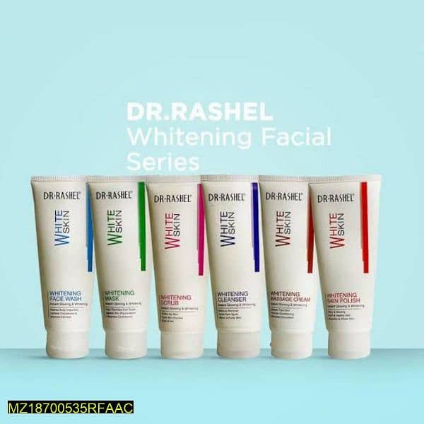 whitening facial kit - pack of 6 1