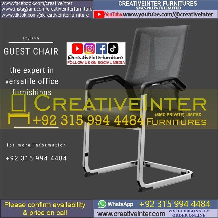 Office chair table study desk guest sofa visitor meeting mesh gaming 18
