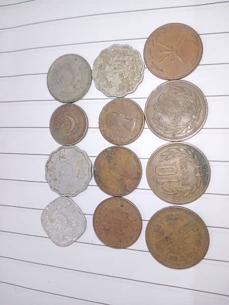 old coin Pakistan other country 0