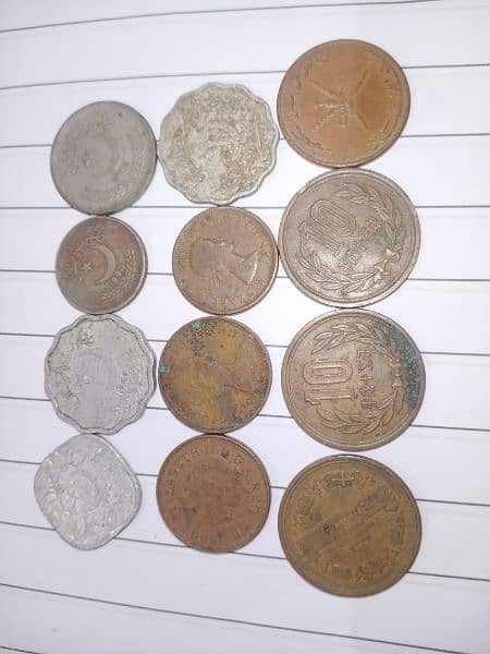 old coin Pakistan other country 1
