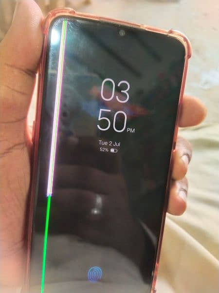 vivo s1 ka original panel with rang. just line hai 1