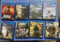 PS4 pro Along with 9 Games