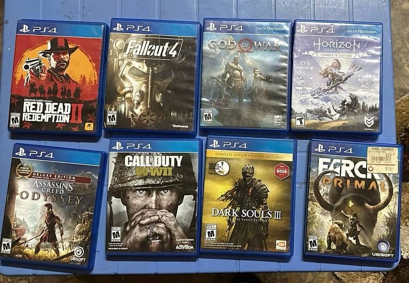 PS4 pro Along with 9 Games 0
