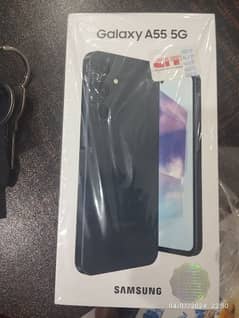 Samsung A55 nevy, just box open