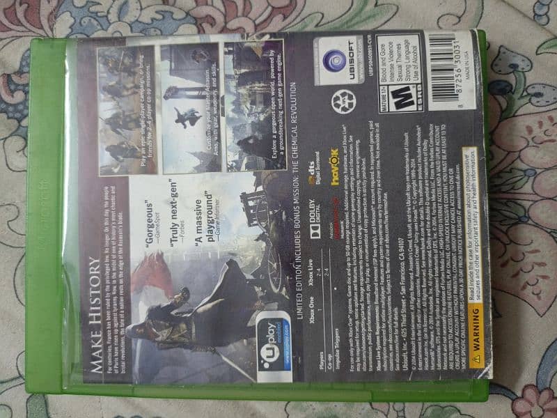 Assassins Creed Unit. . Limited edition 1