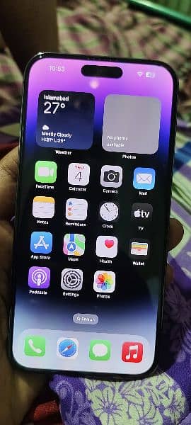 iPhone 14pro max non pta 128gb jv 4 month Sim available 1