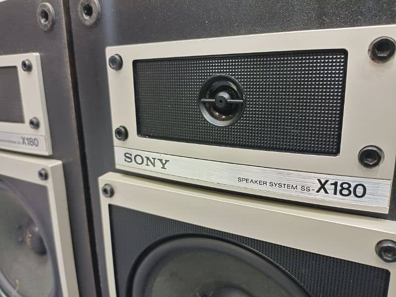 6 inch Sony speaker pair made in Germany 1