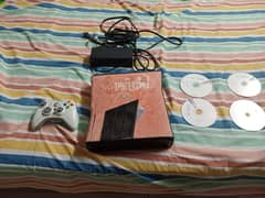 Xbox360 for pkr0000 with 4 game cds and 1 controller