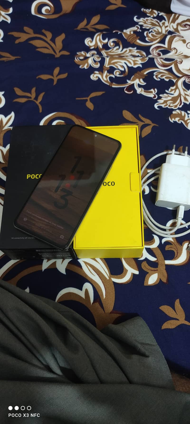 Xiaomi poco f3 8/256 dual global official PTA approved 4