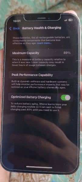 iPhone 12 pro 256gp non pta 4 months sim everything working 89 battery 5