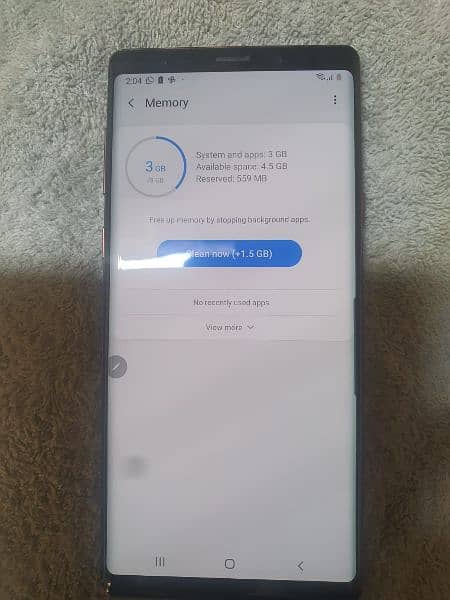 samsung note9 8/512 gb clear screen 6