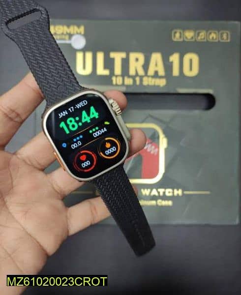 •  Material: ABS Plastic
•  Ultra 10 Smart Watch With 10  Smart 
• 1