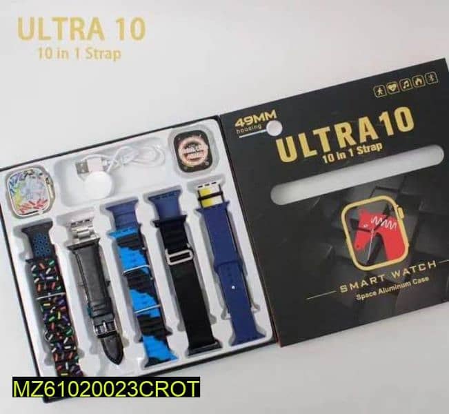 •  Material: ABS Plastic
•  Ultra 10 Smart Watch With 10  Smart 
• 2