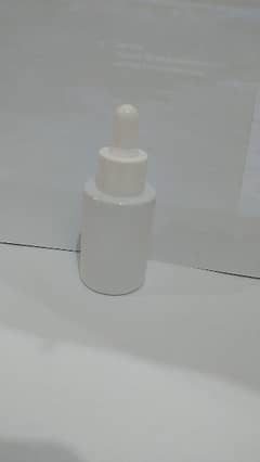White Milky Bottle 30ml  with White dropper