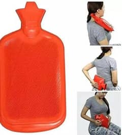 Hot Water Bag/Bottle-Rubber Large 2 Litters for pain relief Hot/Cold