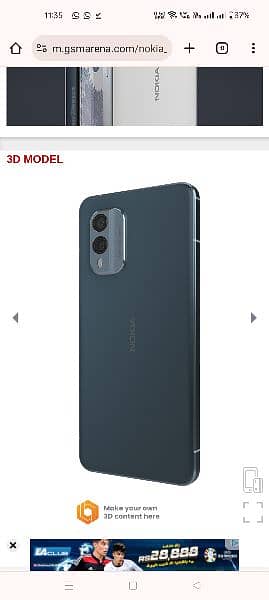 Nokia X30 8/256 5G Blue for Sale Sealed Box Packed New  PTA Approved 0