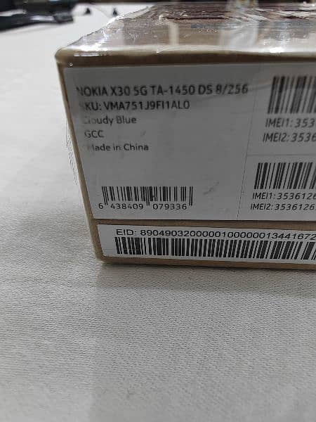 Nokia X30 8/256 5G Blue for Sale Sealed Box Packed New  PTA Approved 5