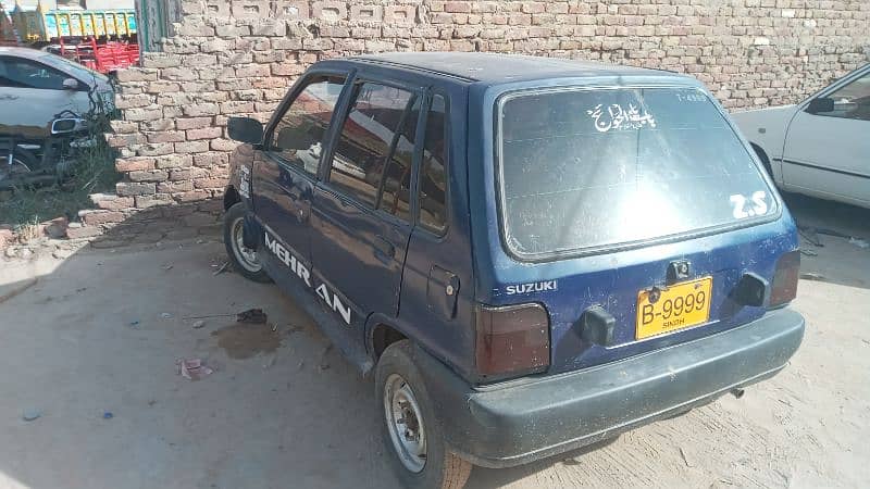 Suzuki Mehran VX 1989 just like 2015 car petrol and cng 4