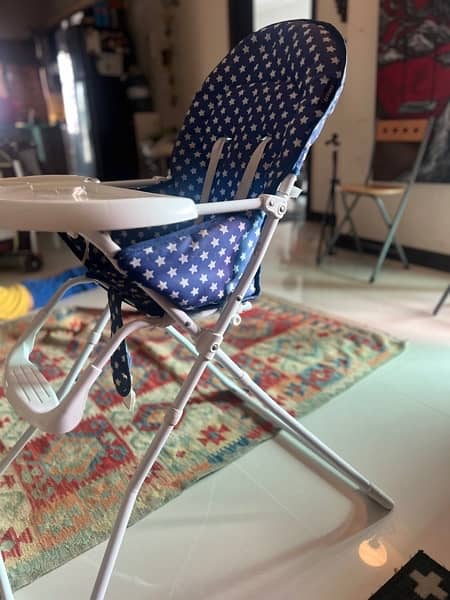 Baby high chair/ Color: Blue 2