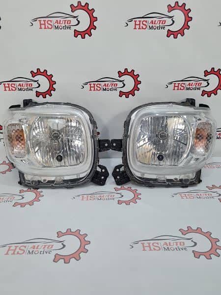 Suzuki Spacia Hybrid/Flair Wagon Front/Back Light Head fog Lamp Bumper 8
