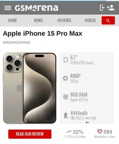 Apple iPhone 15 pro max jv blue colour