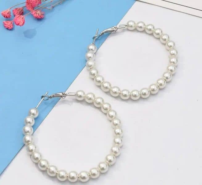 Pearl earrings for the women's 5