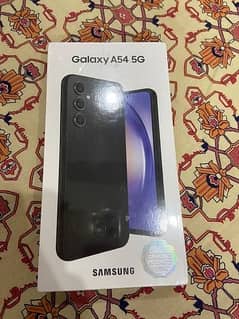 BOX PACKED Samsung Galaxy A54 5G For sale Black Clr