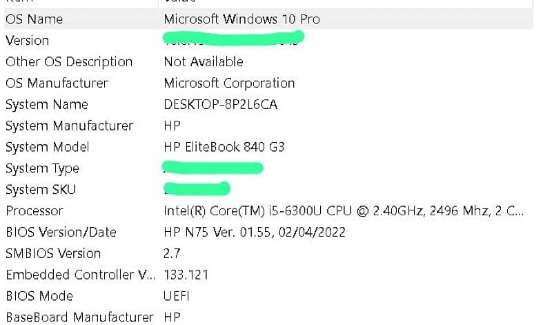 HP EliteBook 840 G3 11