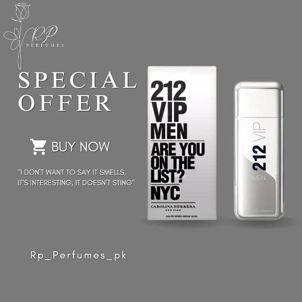 212 vip men perfume 0