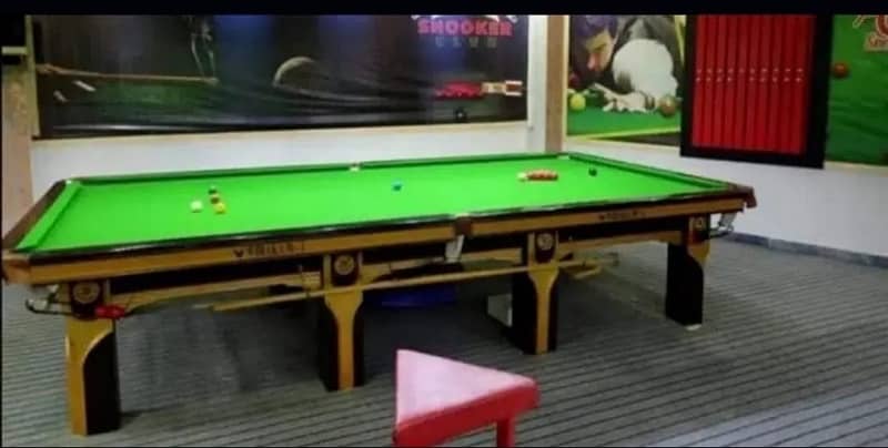 6*12 wiraka model Snooker Table For Sale. 0