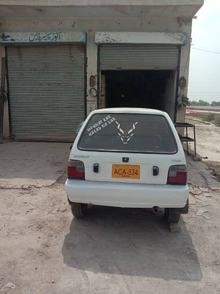 Suzuki Mehran VX 2000 call 0308: 0137972 chichwatni ada ghaziabad 1