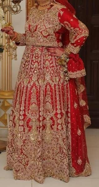 red Lehnga for sale 1