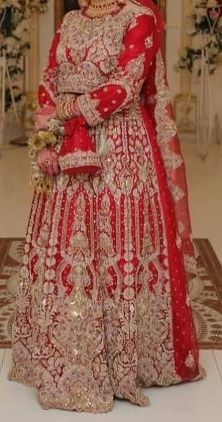 red Lehnga for sale 2