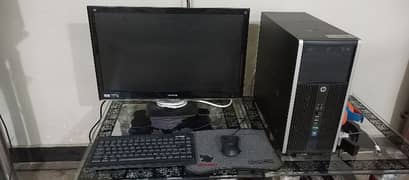 CPU and 24-Inch VIEWSONIC 1080p HD LED Monitor for sale