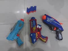 3 nerf blasters | for kids | perfect condition