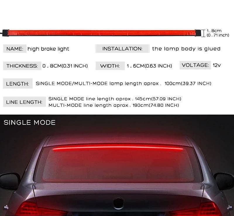 "100m Car Tail Strip LED Lights - Illuminate Your Ride with Style & V 2