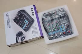 4 chennel mixer/ Amplifier in new condition available 0