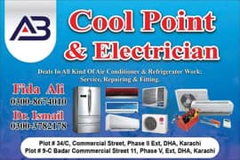 AC Technician & Electriction Service All over in Karachi