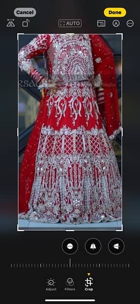 red bridal lehnga in reasonable price 2