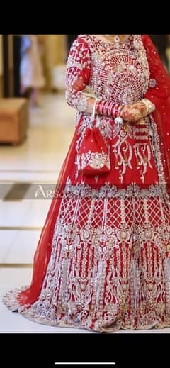 red bridal lehnga in reasonable price