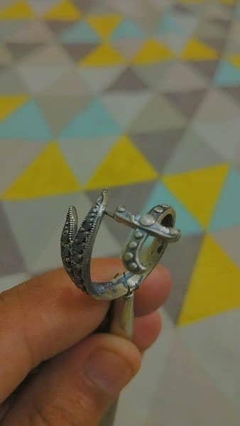Turkish style ZULFIQAR ring 925 1